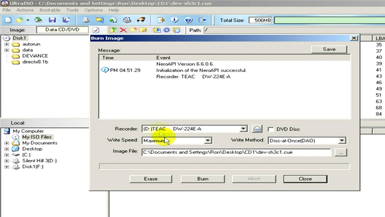 how to extract bin file